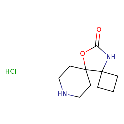 11-oxa-8,13-diazadispiro[3.0.5^{5}.3^{4}]tridecan-12-one hydrochloride