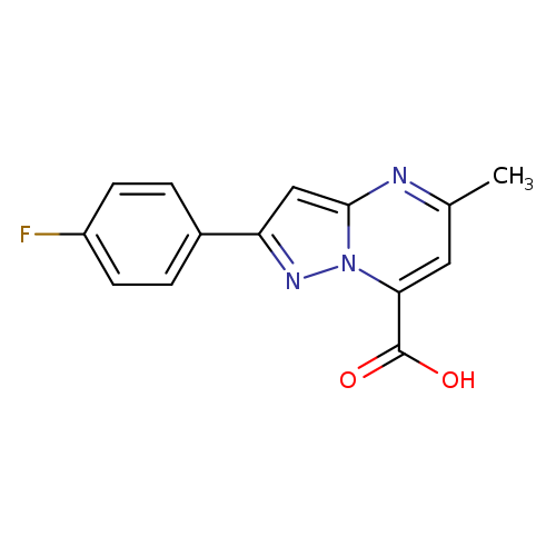 2-(4-Fluorophenyl)-5-methylpyrazolo[1,5-a]pyrimidine-7-carboxylic acid