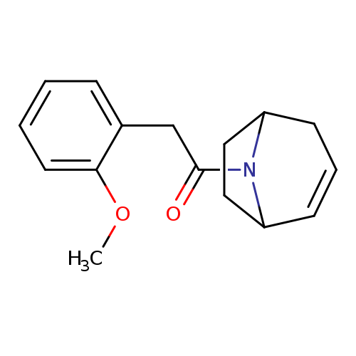1-{8-azabicyclo[3.2.1]oct-2-en-8-yl}-2-(2-methoxyphenyl)ethan-1-one