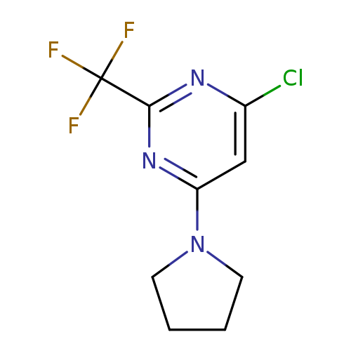 4-Chloro-6-pyrrolidin-1-yl-2-trifluoromethylpyrimidine