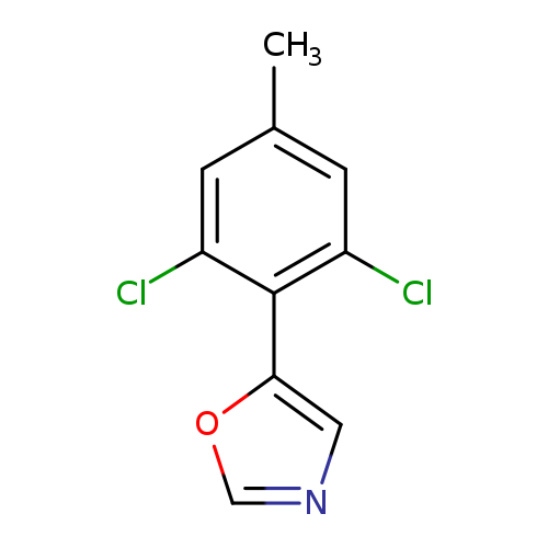 5-(2,6-dichloro-4-methylphenyl)oxazole