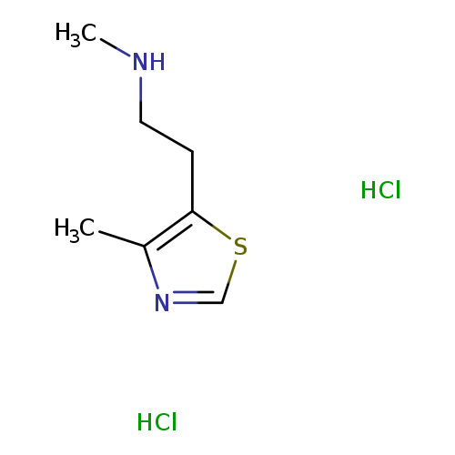 N-Methyl-2-(4-methylthiazol-5-yl)ethan-1-amine dihydrochloride