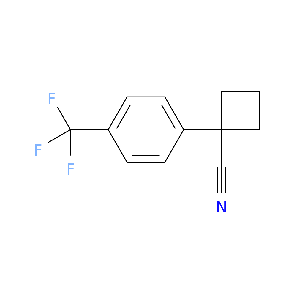 1-(4-(Trifluoromethyl)Phenyl)Cyclobutanecarbonitrile