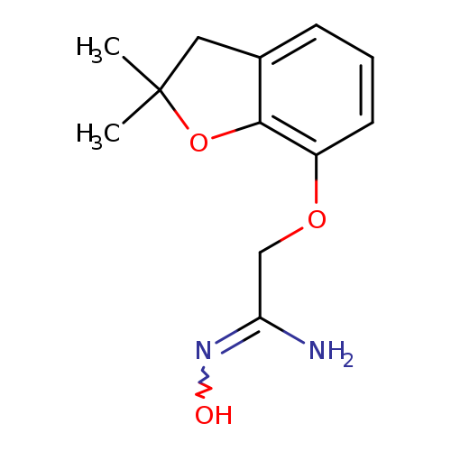 2-((2,2-dimethyl-2,3-dihydrobenzofuran-7-yl)oxy)-N'-hydroxyacetimidamide