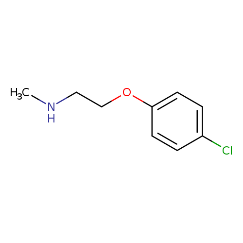 2-(4-CHLORO-PHENOXY)ETHYL METHYL AMINE