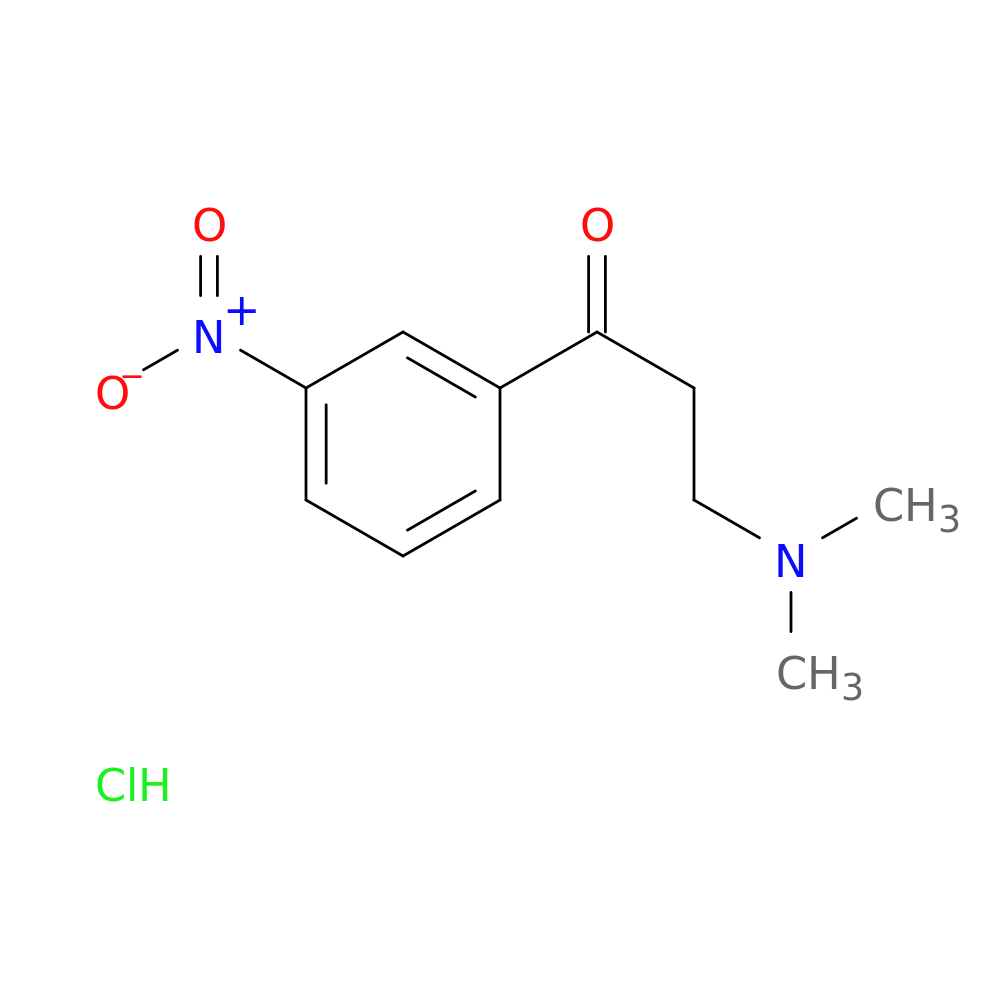 3-(Dimethylamino)-1-(3-nitrophenyl)propan-1-one hydrochloride