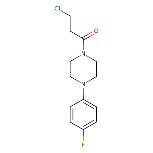 1-(3-Chloropropanoyl)-4-(4-fluorophenyl)piperazine