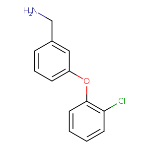 [3-(2-chlorophenoxy)phenyl]methanamine