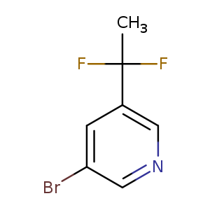 3-bromo-5-(1,1-difluoroethyl)pyridine