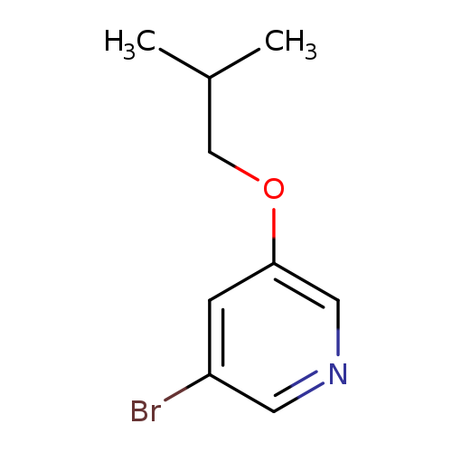 3-Bromo-5-(2-methylpropoxy)pyridine