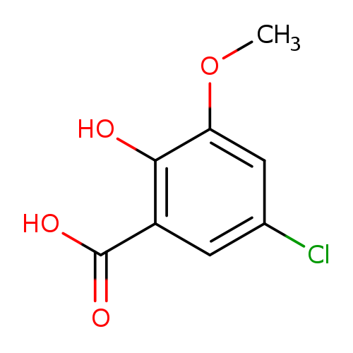 5-Chloro-2-hydroxy-3-methoxybenzoic acid
