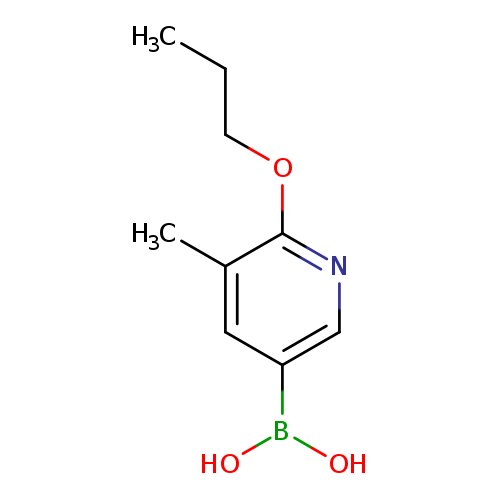 5-Methyl-6-propoxypyridine-3-boronic acid