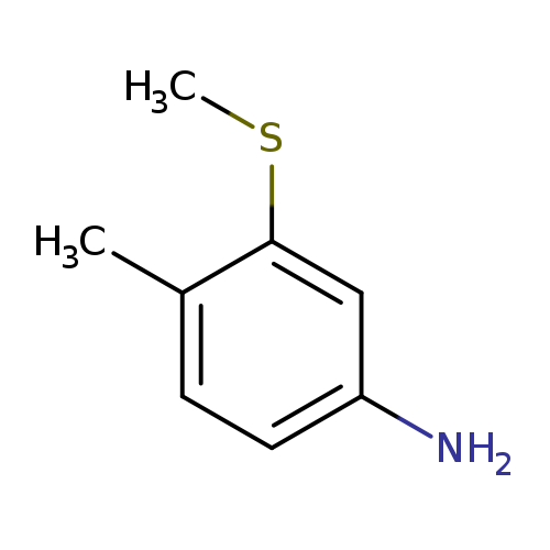 4-methyl-3-(methylsulfanyl)aniline