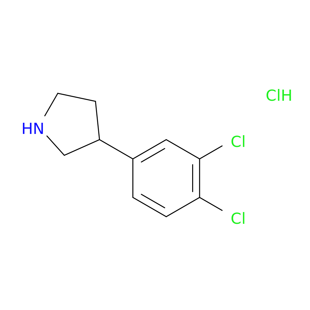 3-(3,4-Dichlorophenyl)Pyrrolidine Hydrochloride