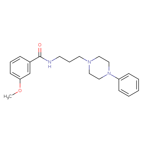 3-methoxy-N-[3-(4-phenylpiperazin-1-yl)propyl]benzamide