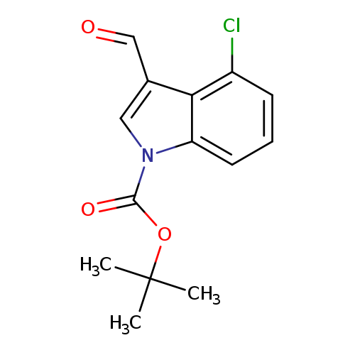 tert-butyl 4-chloro-3-formylindole-1-carboxylate