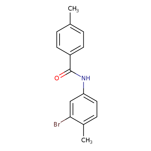 N-(3-bromo-4-methylphenyl)-4-methylbenzamide