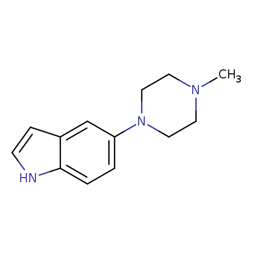 1H-Indole, 5-(4-methyl-1-piperazinyl)-