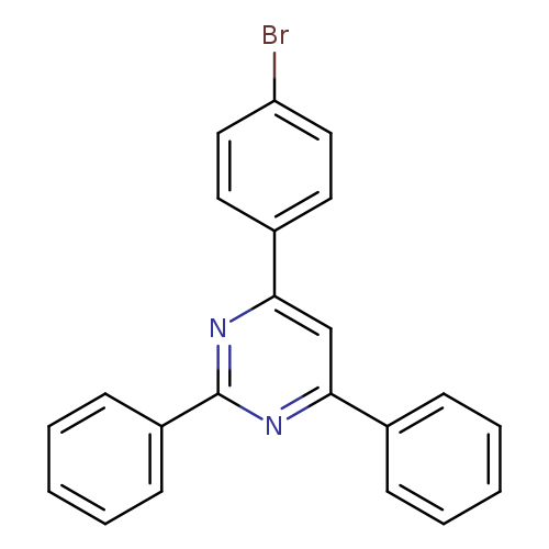 4-(4-Bromophenyl)-2,6-diphenylpyrimidine