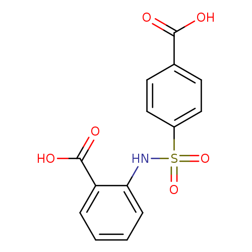 4-[(2-carboxyphenyl)sulfamoyl]benzoic acid