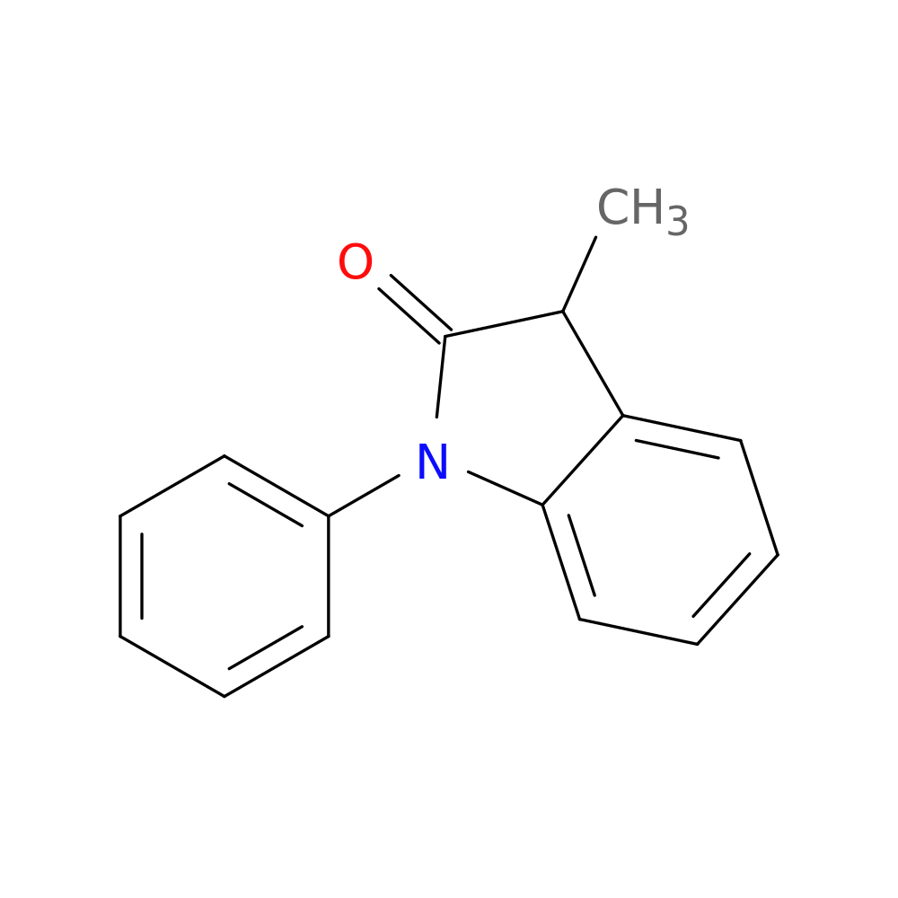 3-methyl-1-phenyl-2,3-dihydro-1H-indol-2-one