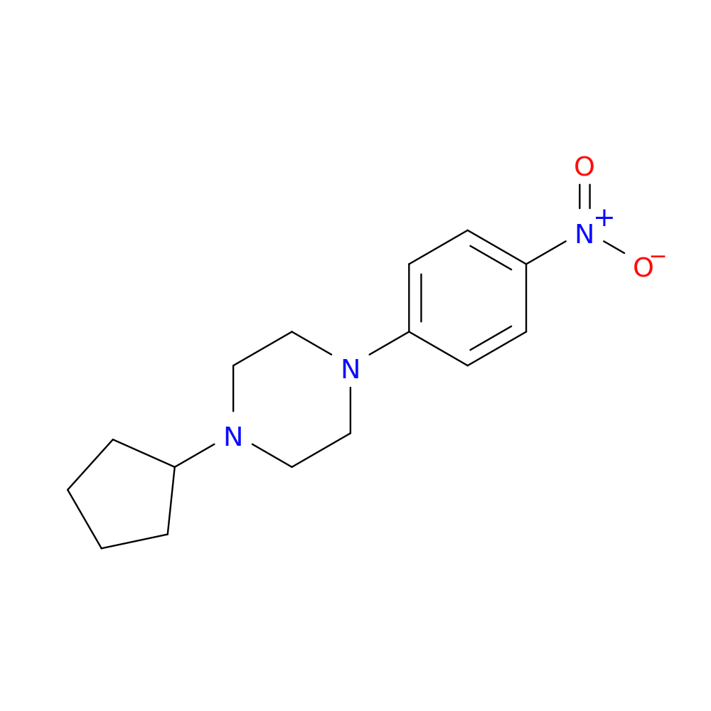 1-Cyclopentyl-4-(4-nitrophenyl)piperazine