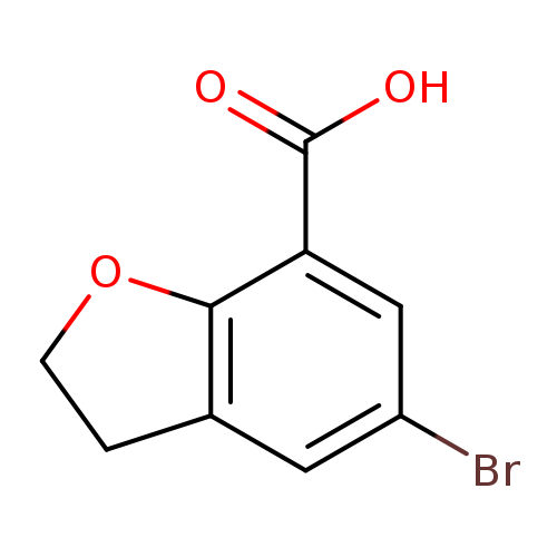 5-Bromo-2,3-dihydrobenzofuran-7-carboxylic acid