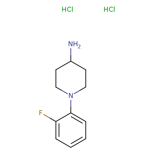 1-(2-fluorophenyl)piperidin-4-aminedihydrochloride