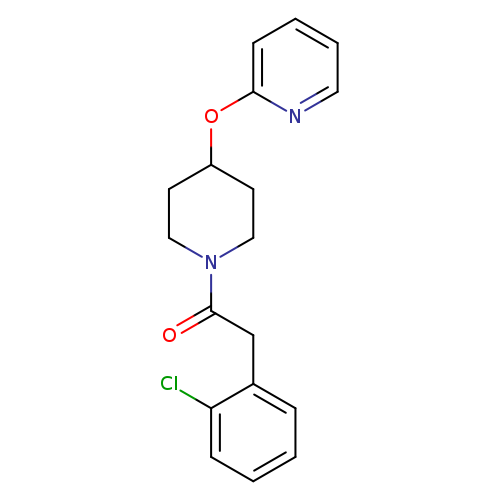2-(2-chlorophenyl)-1-[4-(pyridin-2-yloxy)piperidin-1-yl]ethan-1-one