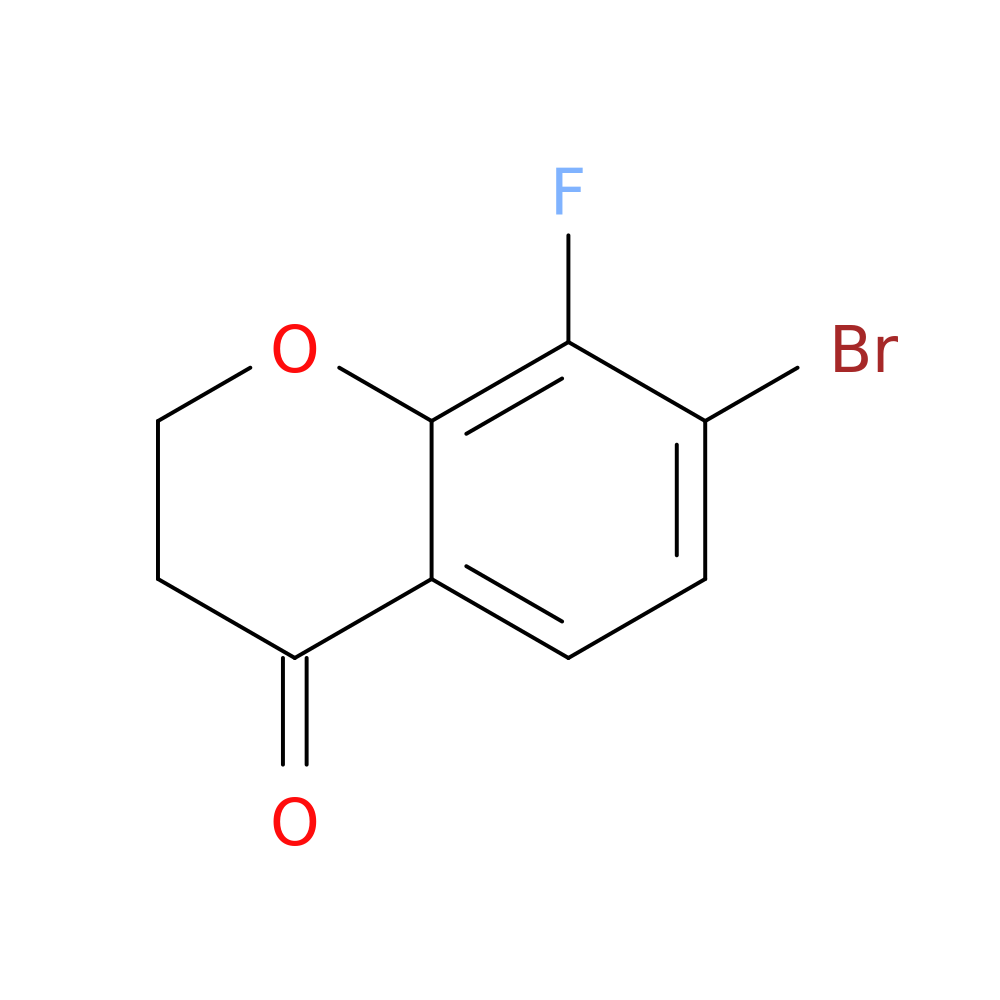 7-Bromo-8-fluorochroman-4-one