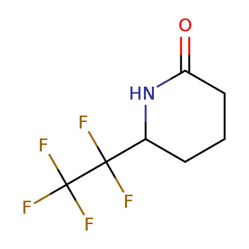 6-(1,1,2,2,2-pentafluoroethyl)piperidin-2-one