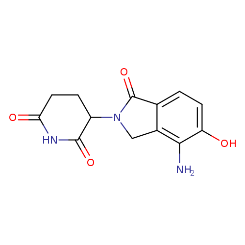 3-(4-Amino-1,3-dihydro-5-hydroxy-1-oxo-2H-isoindol-2-yl)-2,6-piperidinedione
