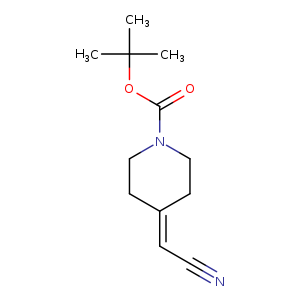 1-Piperidinecarboxylic acid, 4-(cyanomethylene)-, 1,1-dimethylethyl ester