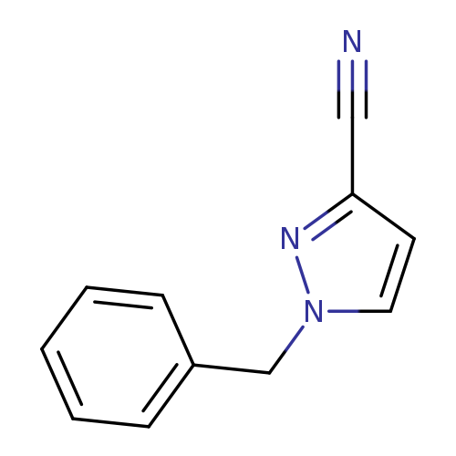 1-Benzylpyrazole-3-carbonitrile