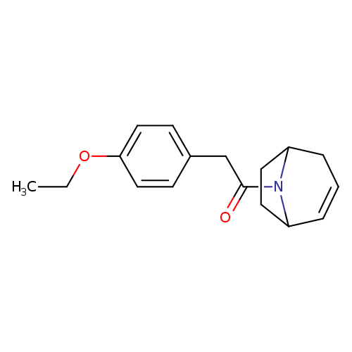 1-{8-azabicyclo[3.2.1]oct-2-en-8-yl}-2-(4-ethoxyphenyl)ethan-1-one