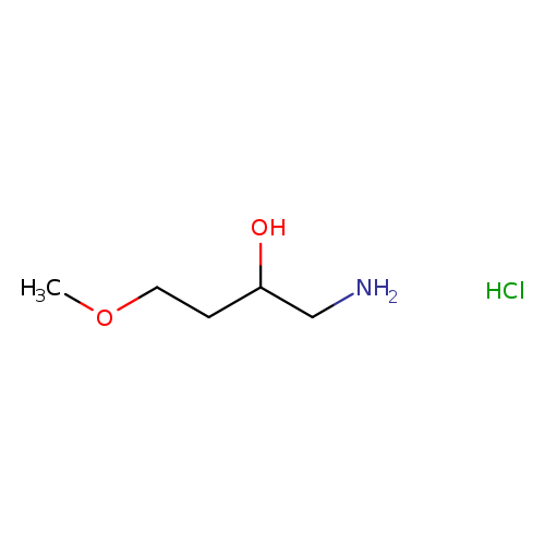 1-amino-4-methoxybutan-2-olhydrochloride
