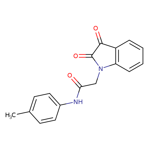 2-(2,3-Dioxo-2,3-dihydro-1h-indol-1-yl)-n-(4-methylphenyl)acetamide