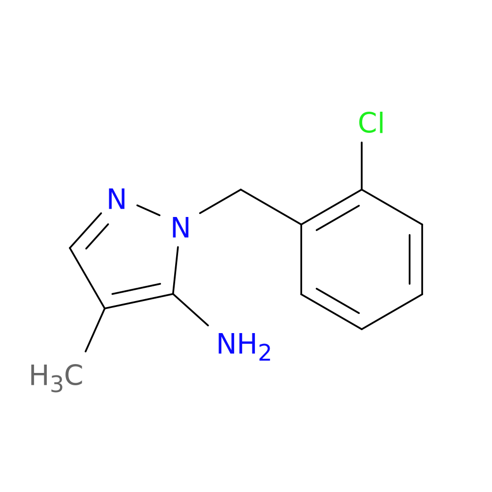 1-(2-Chlorobenzyl)-4-methyl-1H-pyrazol-5-amine
