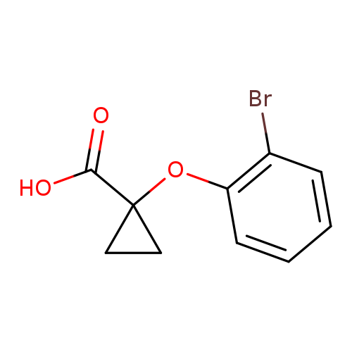 1-(2-bromophenoxy)cyclopropane-1-carboxylic acid