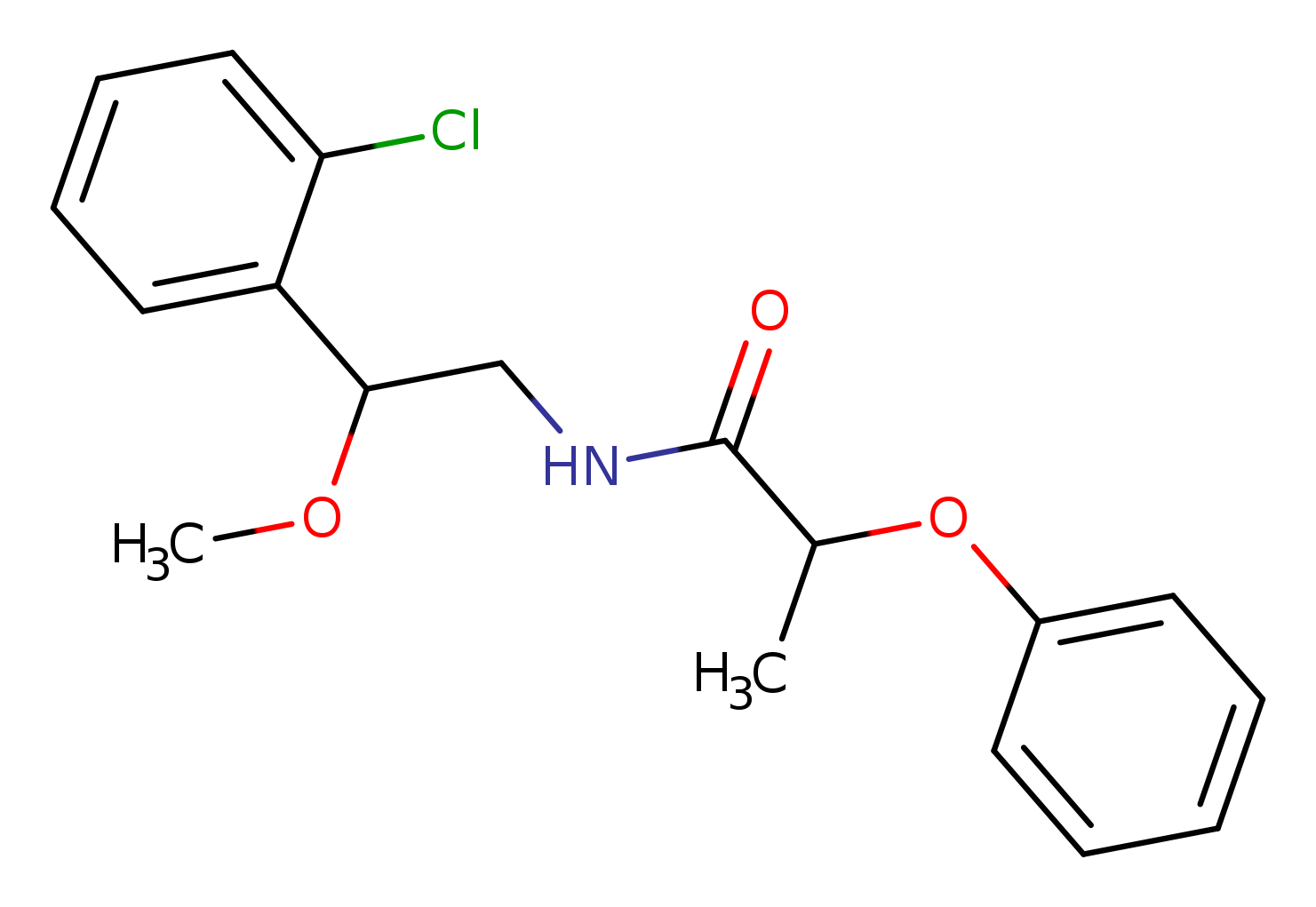 N-[2-(2-chlorophenyl)-2-methoxyethyl]-2-phenoxypropanamide