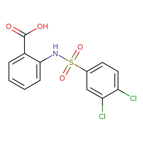 2-(3,4-Dichlorophenylsulfonamido)benzoic acid