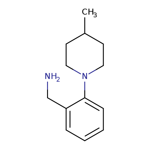 1-[2-(4-methylpiperidin-1-yl)phenyl]methanamine