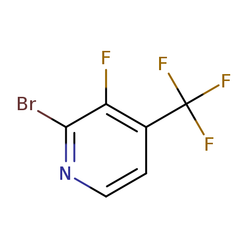 2-Bromo-3-fluoro-4-(trifluoromethyl)pyridine