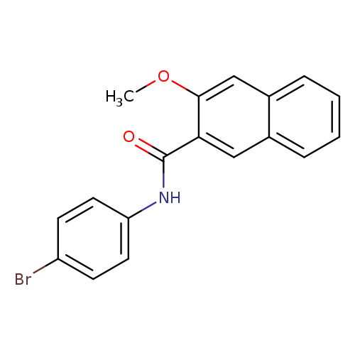 N-(4-bromophenyl)-3-methoxynaphthalene-2-carboxamide