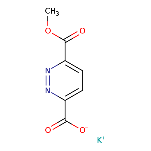 potassium6-(methoxycarbonyl)pyridazine-3-carboxylate