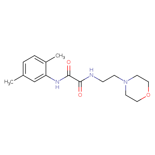 N-(2,5-dimethylphenyl)-N'-[2-(morpholin-4-yl)ethyl]ethanediamide