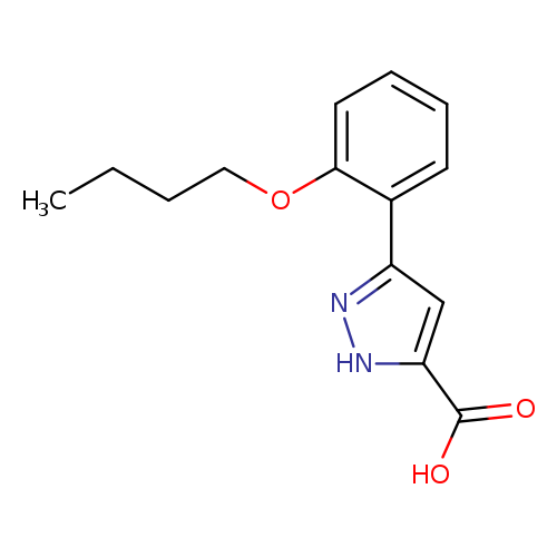 3-(2-Butoxyphenyl)-1h-pyrazole-5-carboxylic acid