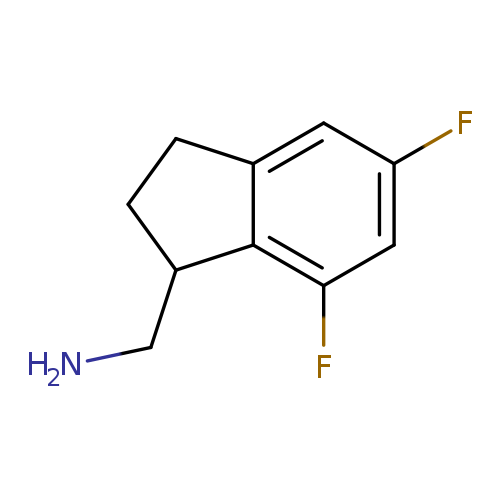 (5,7-difluoro-2,3-dihydro-1H-inden-1-yl)methanamine