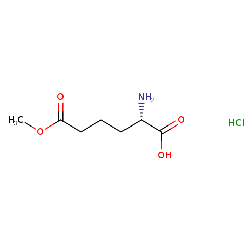 Hexanedioic acid, 2-amino-, 6-methyl ester, hydrochloride, (S)- (9CI)