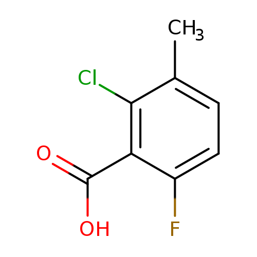 2-Chloro-6-fluoro-3-methylbenzoic acid